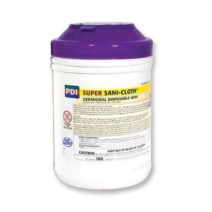 Picture of Super Sani-Cloth Wipes, 6" x 6.75", Canister of 160